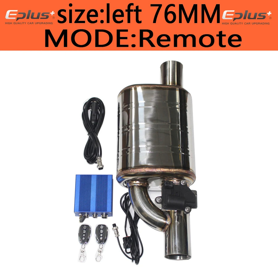 Universal Electric Exhaust Cutout Valve Kit