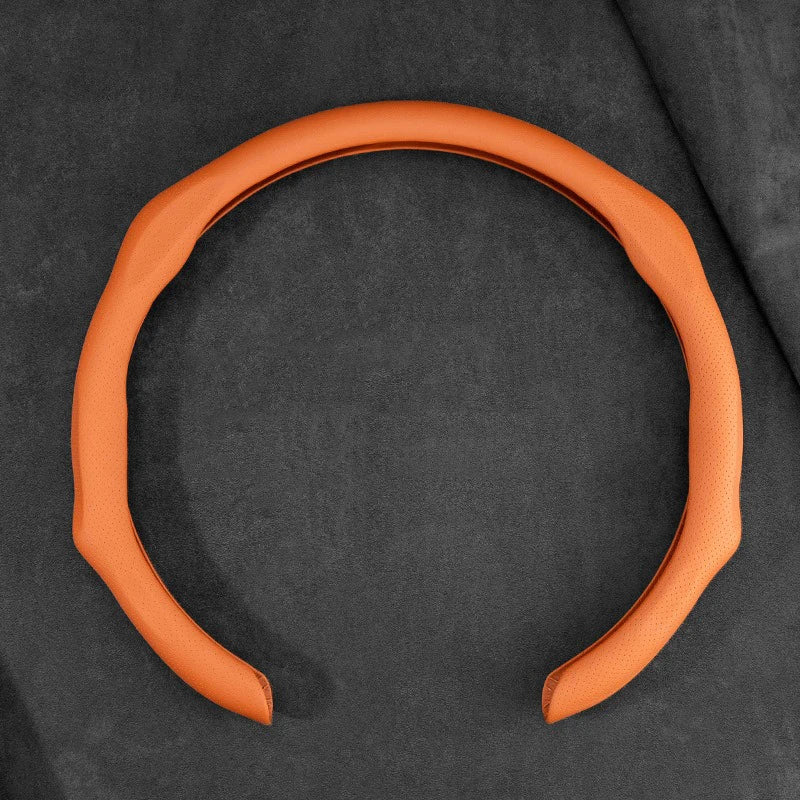 15-Inch Suede-Style Steering Wheel Cover – Multiple Colors