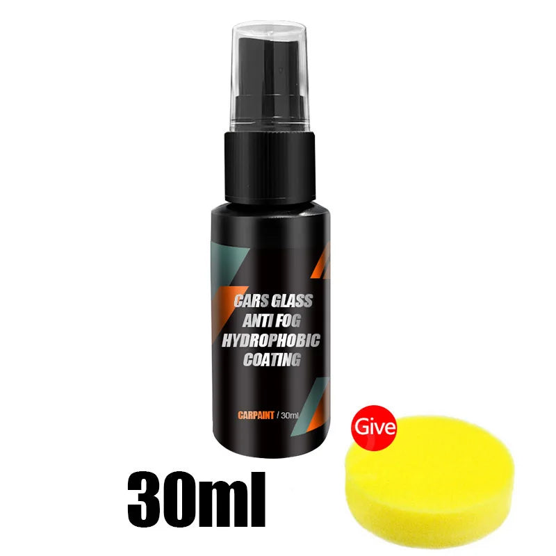 Hydrophobic Automotive Glass Water-Repellent Spray