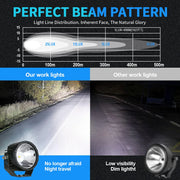 LED Auxiliary Driving Light – Spot/Flood Combo
