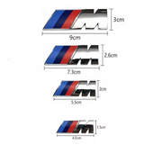 BMW M Fender / Rear Trunk Emblem Badge Sticker– 4 Sizes