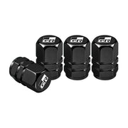 Toyota GR Sport-Style Aluminum Tire Valve Caps – 4-Piece Set