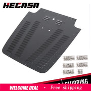 Black Hood Scoop & Vent Trim for 2003–2006 Jeep Wrangler