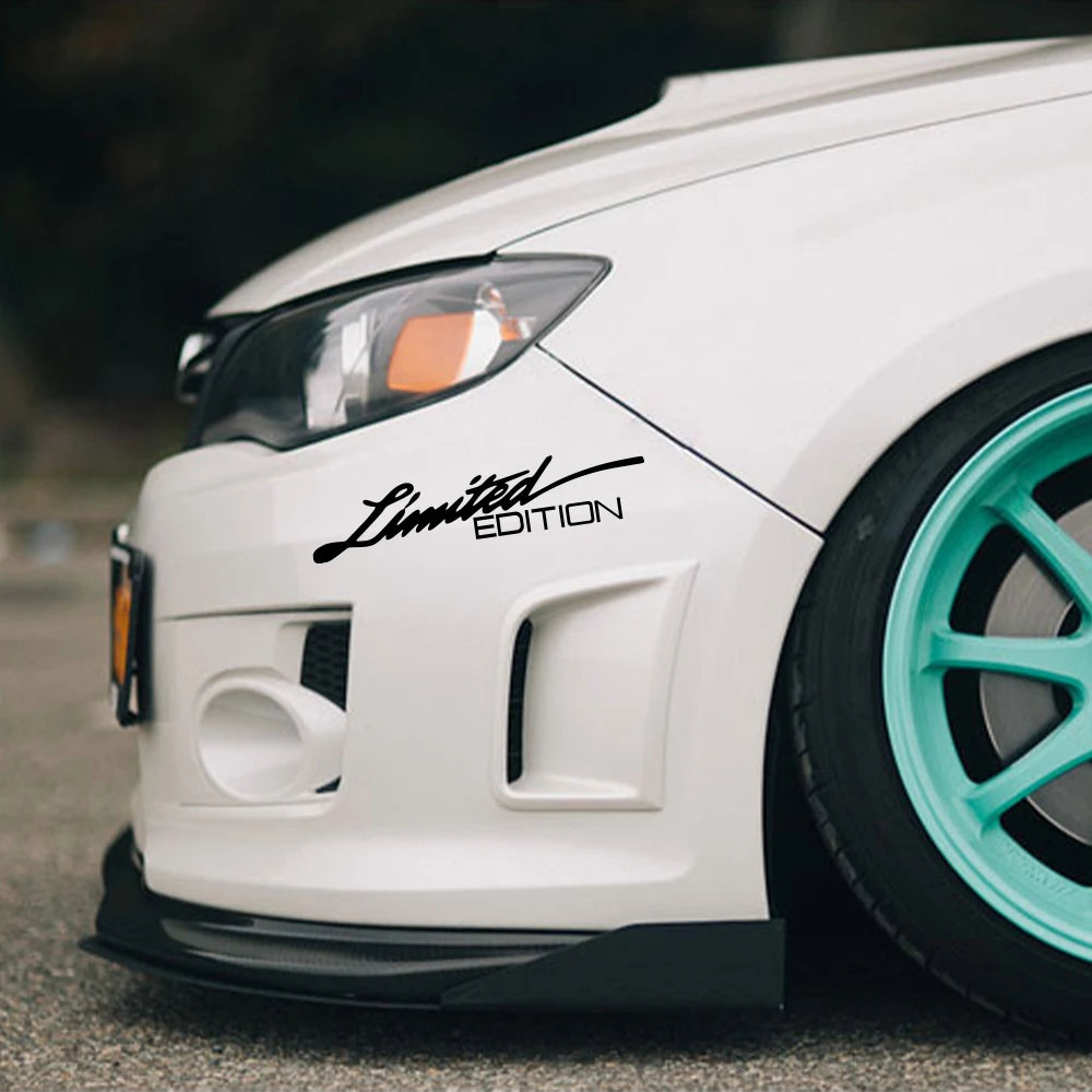 “Limited Edition” Vinyl Decal Pair – Multiple Sizes