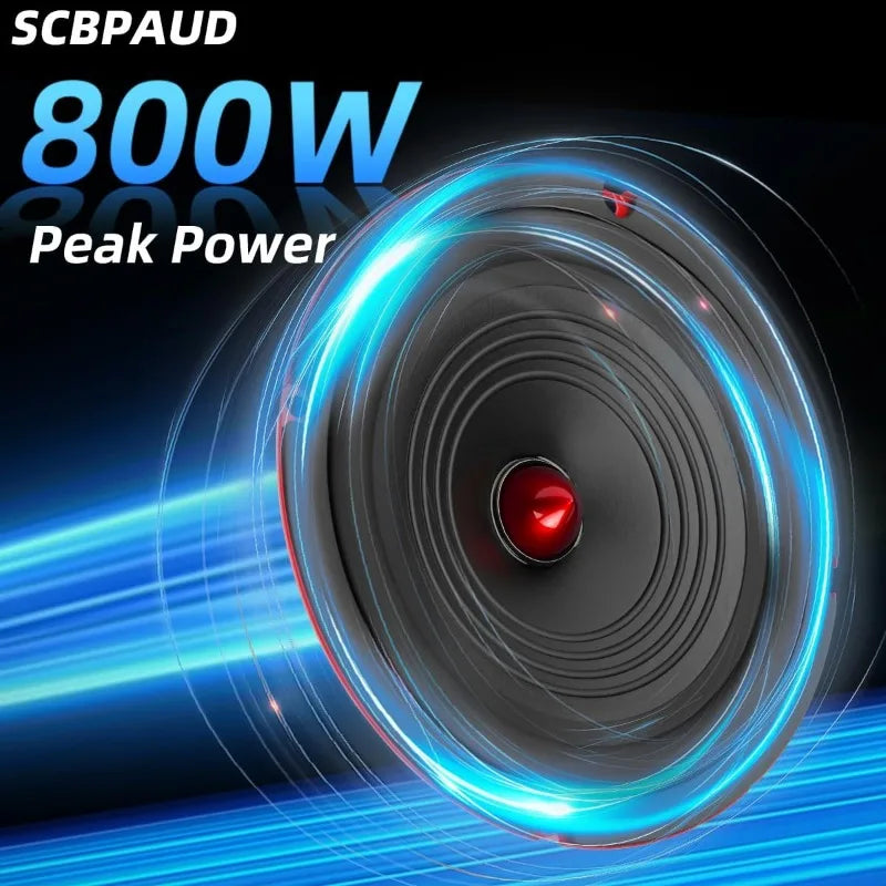 6.5-Inch 800W Component Car Speaker System