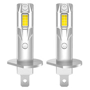 2-Piece H1 LED Headlight Bulb – 6000K, Fanless