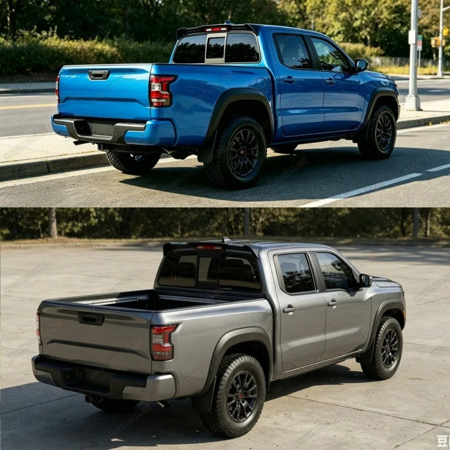 Gloss Black Rear Cab Roof Spoiler for 2022–2026 Nissan Frontier
