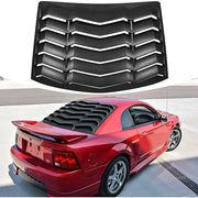 Matte Black Rear Window Louver – 1999–2004 Ford Mustang