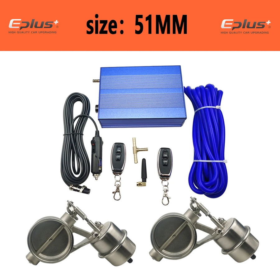 Universal Exhaust Valve Vacuum Controller Kit, 76mm