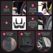 Mud Flap & Splash Guard Set for 2003–2008 Toyota Corolla – Sedan