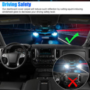 Dashboard Cover Mat for 2007–2014 Chevrolet Silverado/Tahoe/Suburban
