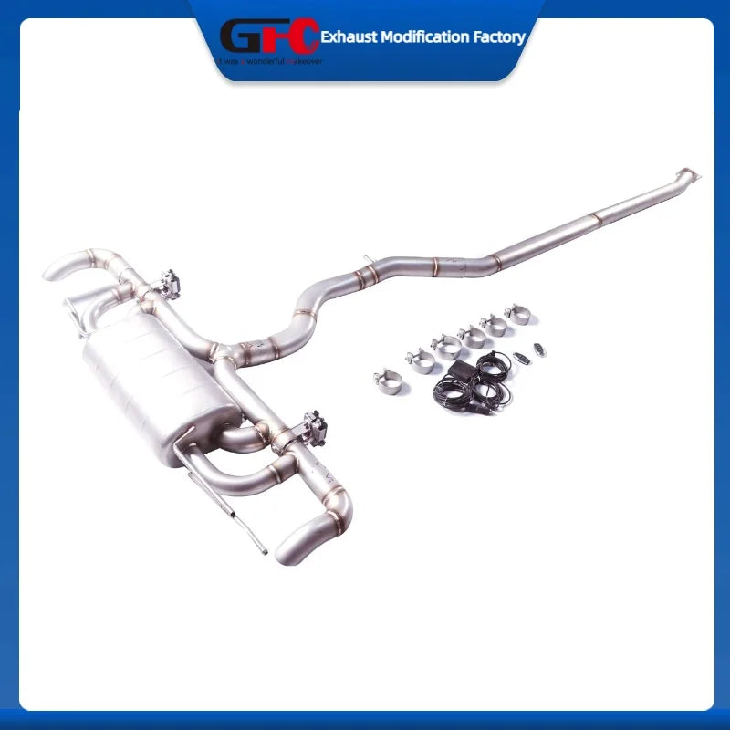 304 Stainless Steel Catback Exhaust System for Volvo S60 S90 T5 T8 2.0T Valved
