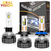 2-Piece H1/H4/H7/H11/9005/9006 LED Headlight Bulb – 6000K, CANBUS