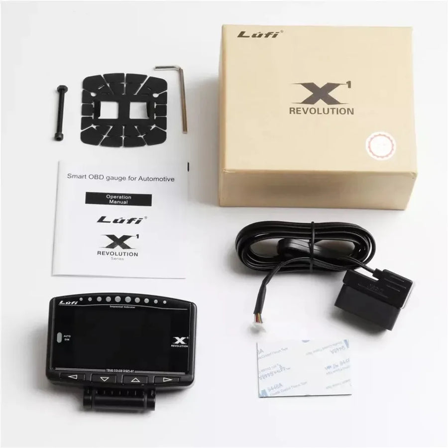 Lufi Water Temperature, Turbo Boost Automotive Gauge