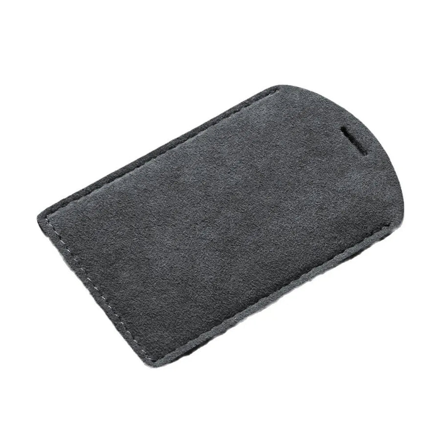 Key Card Case - Blank Card Holder with Embossed Leather for Men and Women - NFC Protection Case