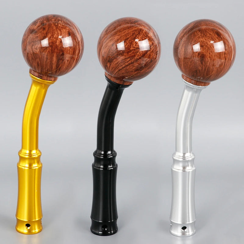 Universal Peach-wood-style Manual Gear Shift Knob