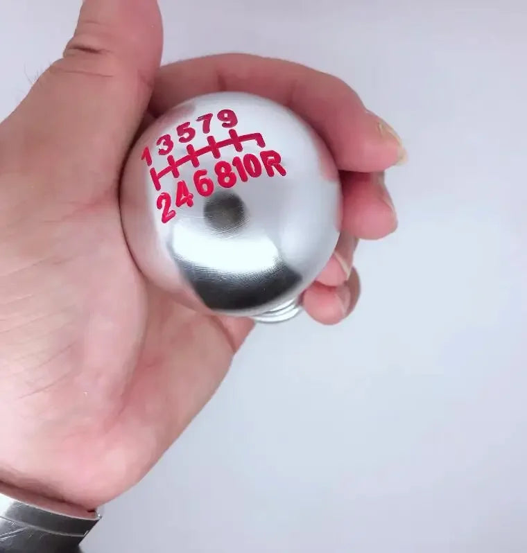 Universal Aluminum 10-Speed Manual Gear Shift Knob