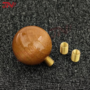 Retro Round Wood Gear Shift Knob Classic Vintage Manual Car Shift Gear Knob