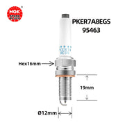 Ngk Double Platinum Spark Plug for Volkswagen