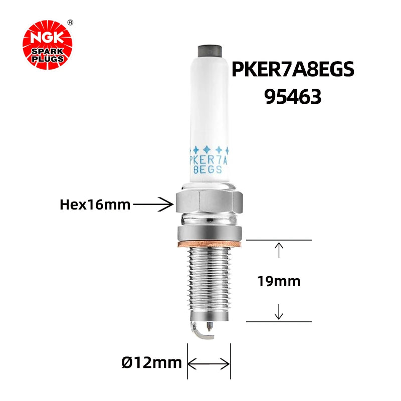 Ngk Double Platinum Spark Plug for Volkswagen