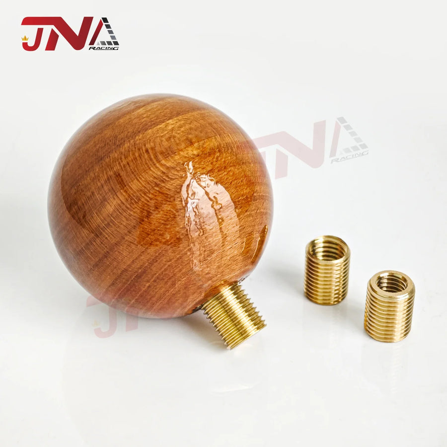 Universal Auto JDM Wood Gear Shift Knob Classic Vintage Manual Car Shift Gear Knob