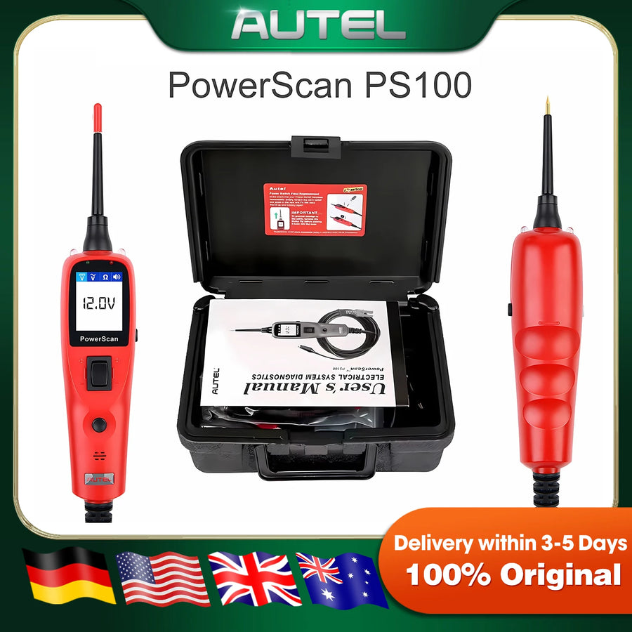 Autel PowerScan PS100 Automotive Circuit Tester and Electrical Diagnostic Tool