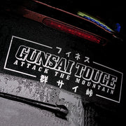 Gunsai Touge Reflective Rear Windshield Decal