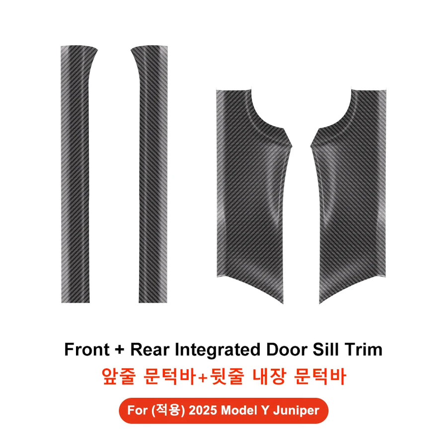 TPE All-Weather Floor Mats and Cargo Liner Set for New Tesla Model Y Juniper 2025