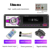 1-DIN Bluetooth MP3 Car Stereo with FM, USB, AUX and TF Card