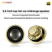 3.5-Inch Ceramic Cone Car Midrange Speaker