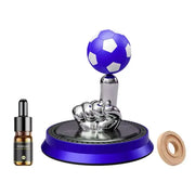 Solar-Powered Rotating Football Car Aroma Diffuser