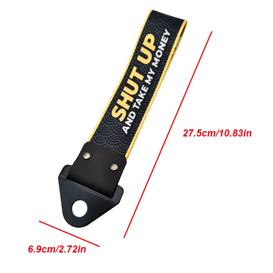 Lucky Cat Decorative Tow Strap