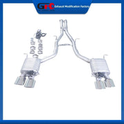 Stainless Steel Valved Cat-Back Exhaust System for Mercedes-Benz SLK55 AMG 2012-2016
