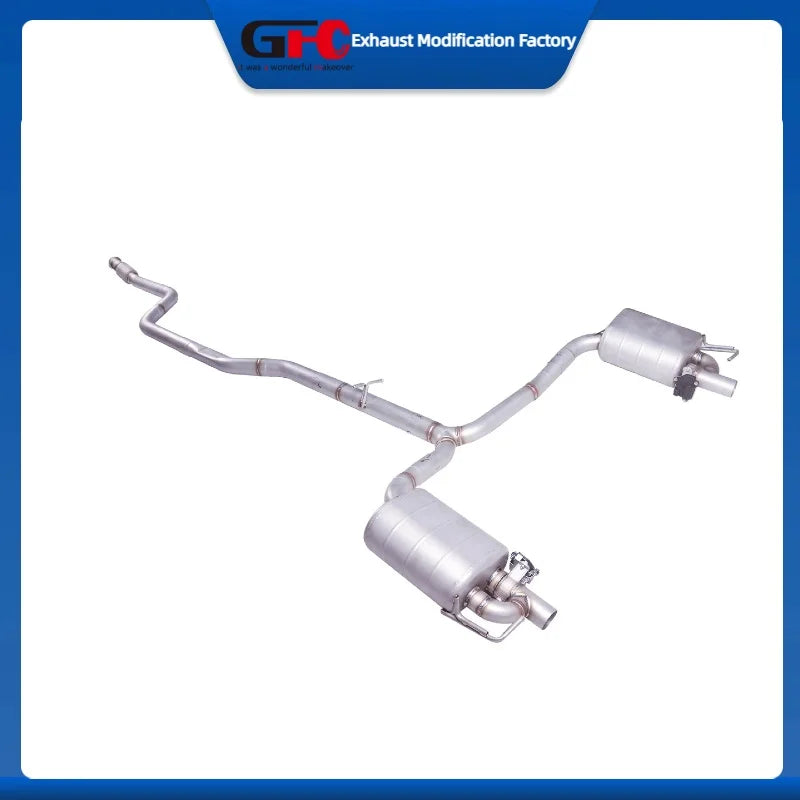 Stainless Steel Valved Cat-Back Exhaust System for Mercedes-Benz 2016-2020