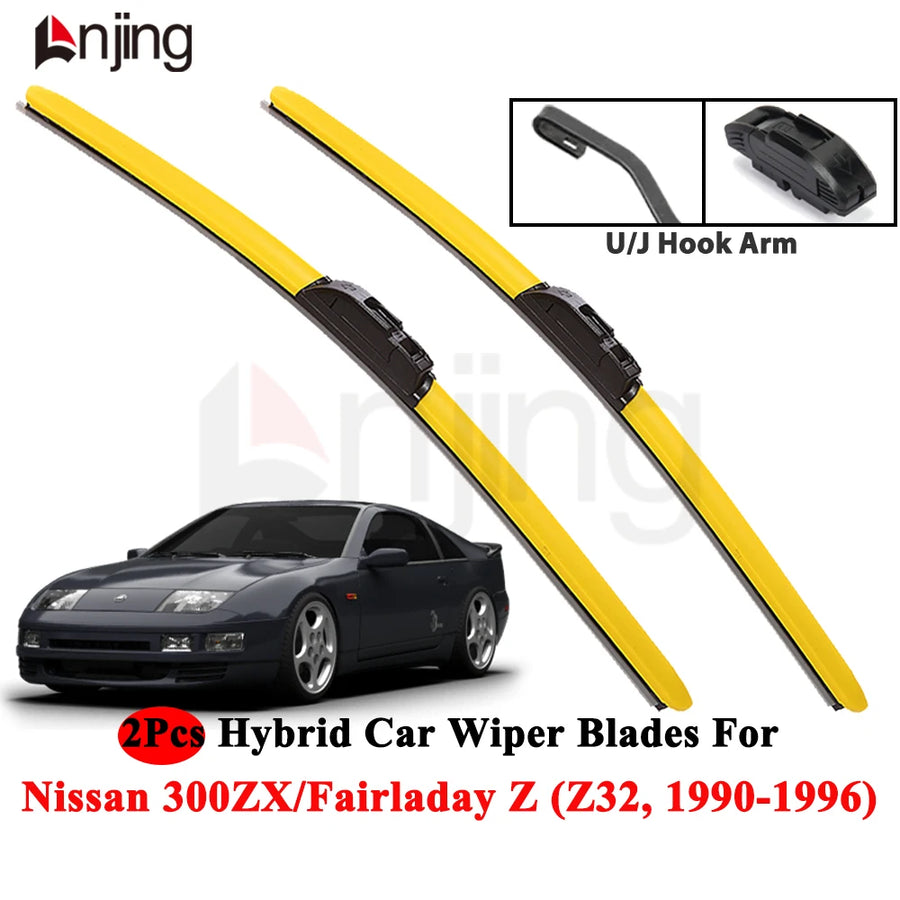Windshield Wiper Blade Set for Nissan Fairlady Z 1990-1996