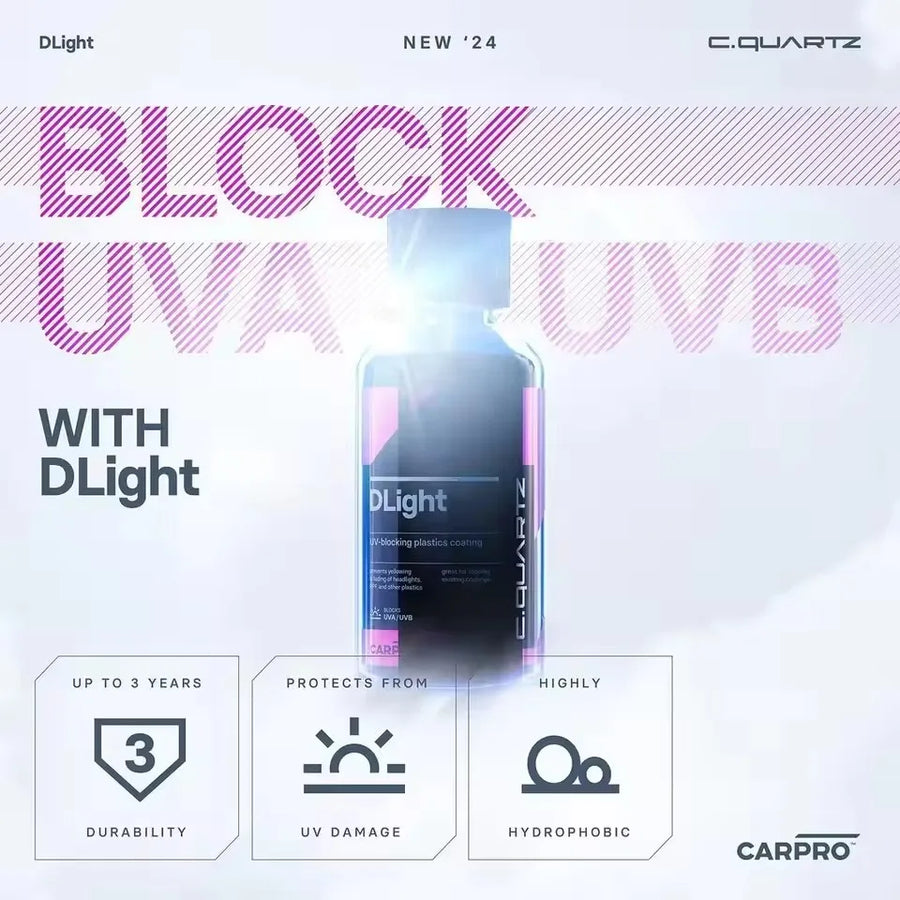 CARPRO CQUARTZ DLight UV Coating – 30 ml or 50 ml