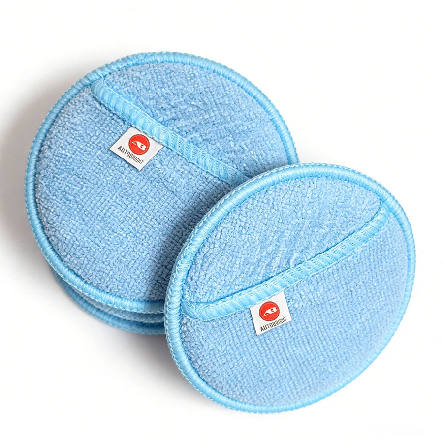 5-Inch Pocket Microfiber Wax Applicator Pads