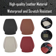 Universal Nappa-Leather Car Seat Cover and Cushion Set