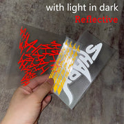Reflective JDM Racing Sponsor Decal Set