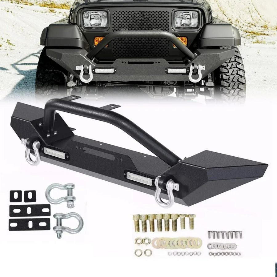 Front Bumper Assembly for 1987–2006 Jeep Wrangler