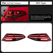 LED Tail Light Assembly for VW Golf 7 2012–2020