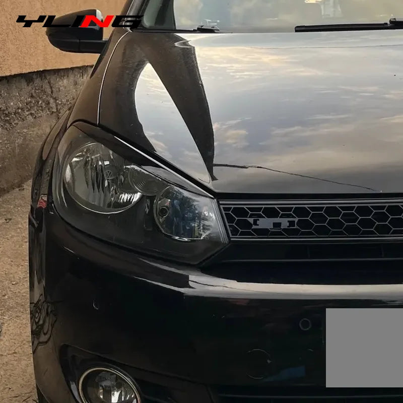 Headlight Eyebrow Trim for VW Golf 6 MK6 2008–2013