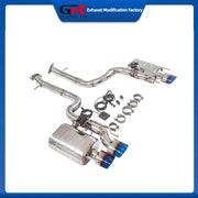 304 Stainless Steel Valved Cat-Back Exhaust System for Lexus GS F RC F 2014-2024