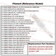 Spark Plug Iridium for Subaru & Suzuki