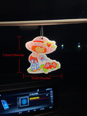 Strawberry Girl/Hilton Fresh Fragrance Car Air Freshener