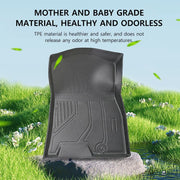 TPE All-Weather Floor Mats and Cargo Liner Set for Genesis GV80 Seven-seats 2020-2025
