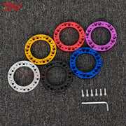 70MM 74MM PCD Steering Wheel Hub Adapter Spacer Kit 6 Bolts Universal Aluminum Steering Wheel Spacer