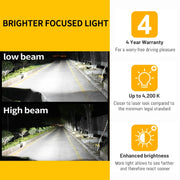 2-Piece D1S/D2S/D3S/D4S HID Xenon Headlight Bulb – 4200K