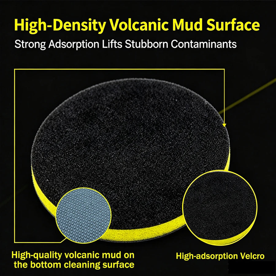 5- & 6-Inch Clay Disc Pads for Car Paint Decontamination