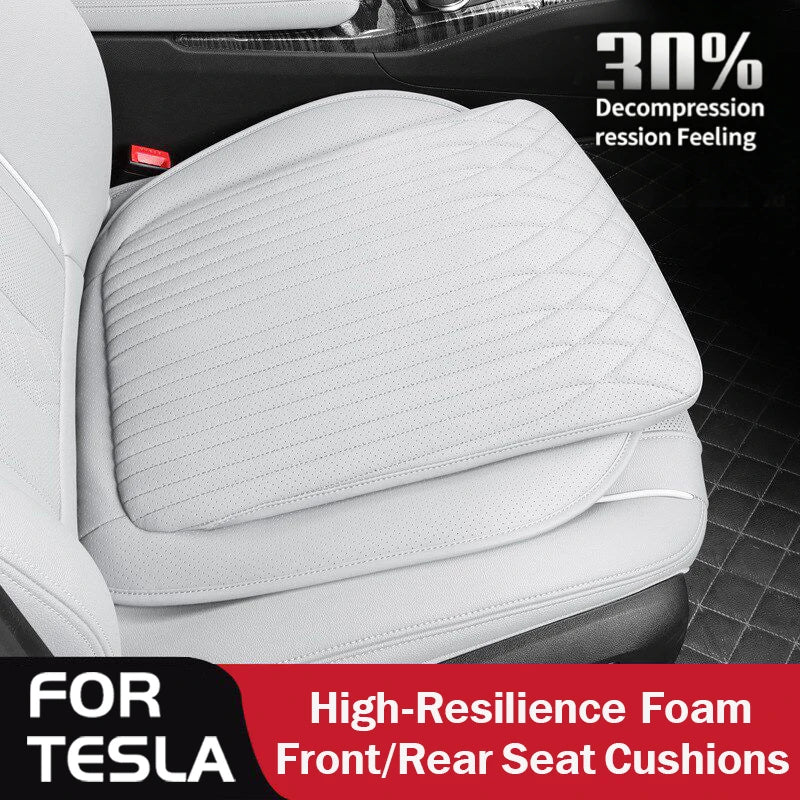 Universal Nappa-Leather Car Seat Cover and Cushion Set